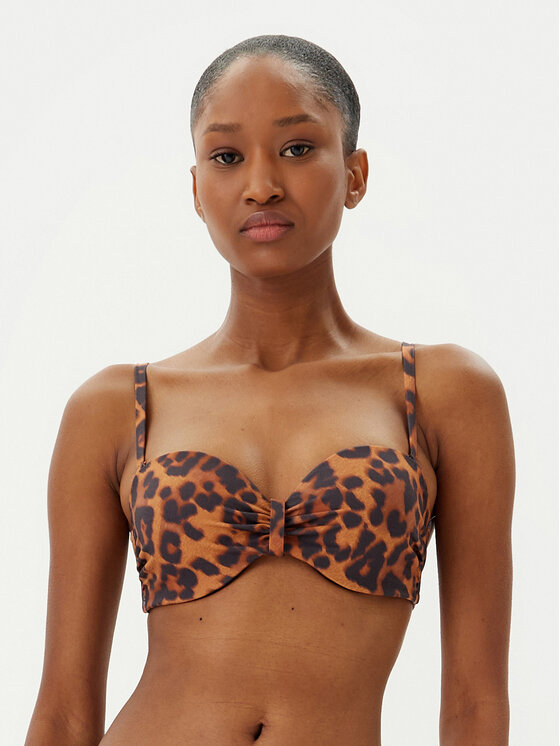 Верх бикини Sauvage C17UNK Chantelle, коричневый 
Верх бикини Sauvage C17UNK Chantelle, коричневый