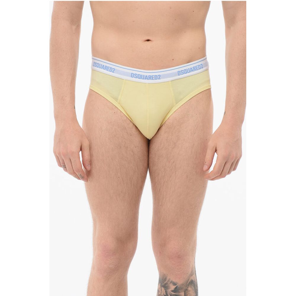 Хлопковые трусы с логотипом на поясе Dsquared2, желтый
Хлопковые трусы с логотипом на поясе Dsquared2, желтый