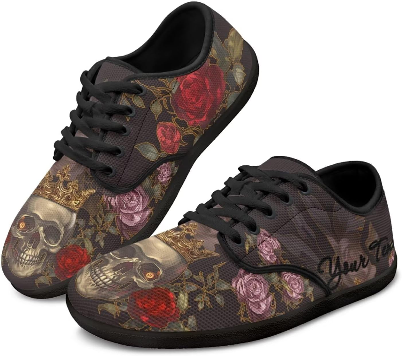 Персонализированные кроссовки с изображением черепа для бега, тенниса, для женщин и мужчин, лоферы для вождения, плоские кроссовки для ходьбы Ecaestolph, золотой
Персонализированные кроссовки с изображением черепа для бега, тенниса, для женщин и мужчин, лоферы для вождения, плоские кроссовки для ходьбы Ecaestolph, золотой