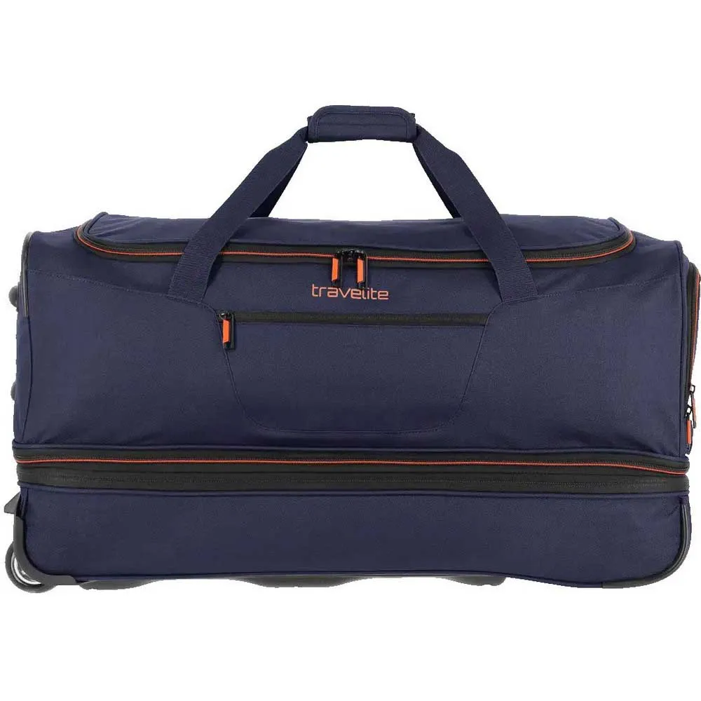 Дорожная сумка Travelite Basics 70 см, расширяемая, 98/119 л, на колесах, синий
Дорожная сумка Travelite Basics 70 см, расширяемая, 98/119 л, на колесах, синий