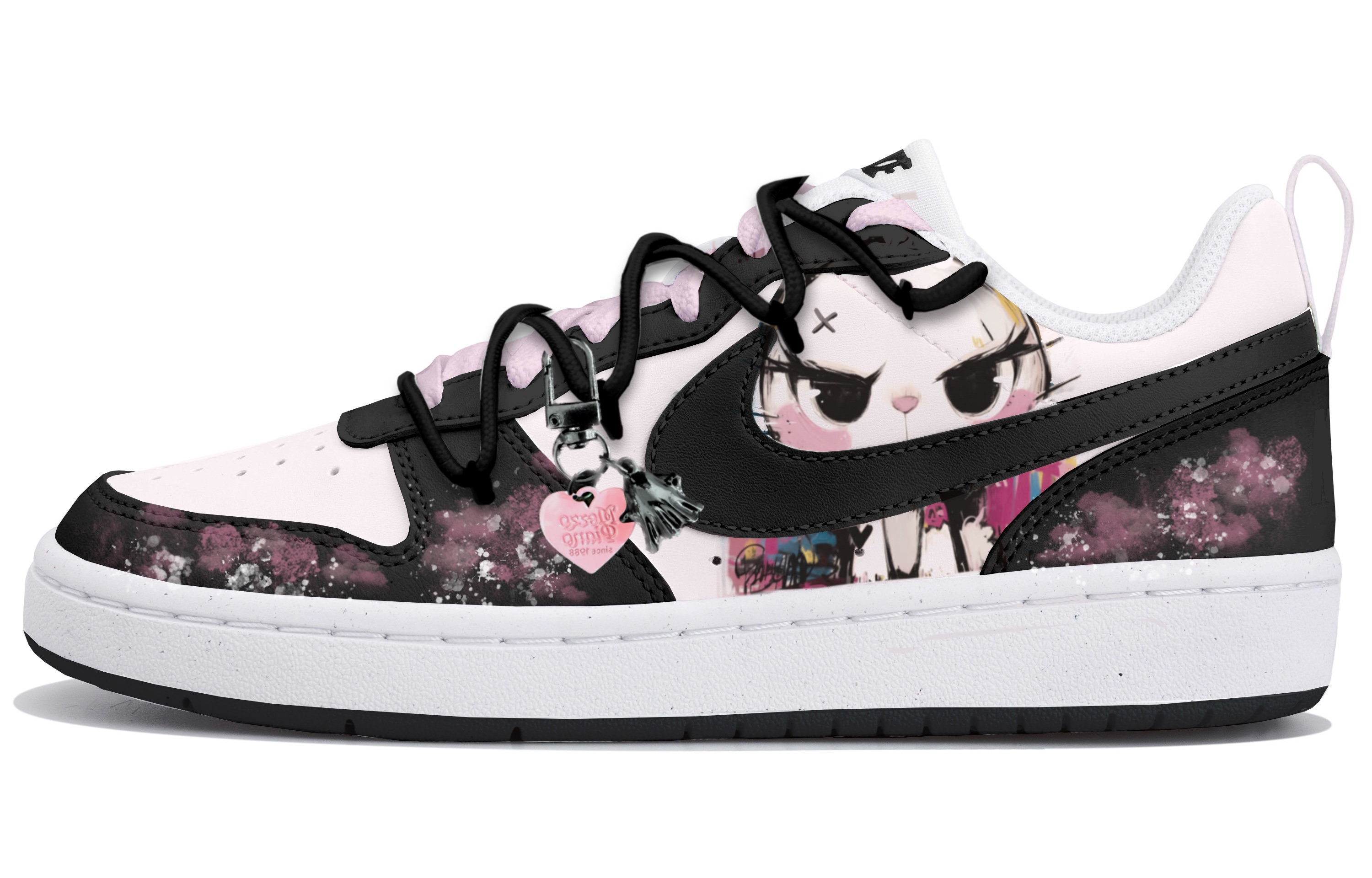 Низкие детские кроссовки для скейтбординга Court Borough для подростков Nike, черный/розовый
Низкие детские кроссовки для скейтбординга Court Borough для подростков Nike, черный/розовый