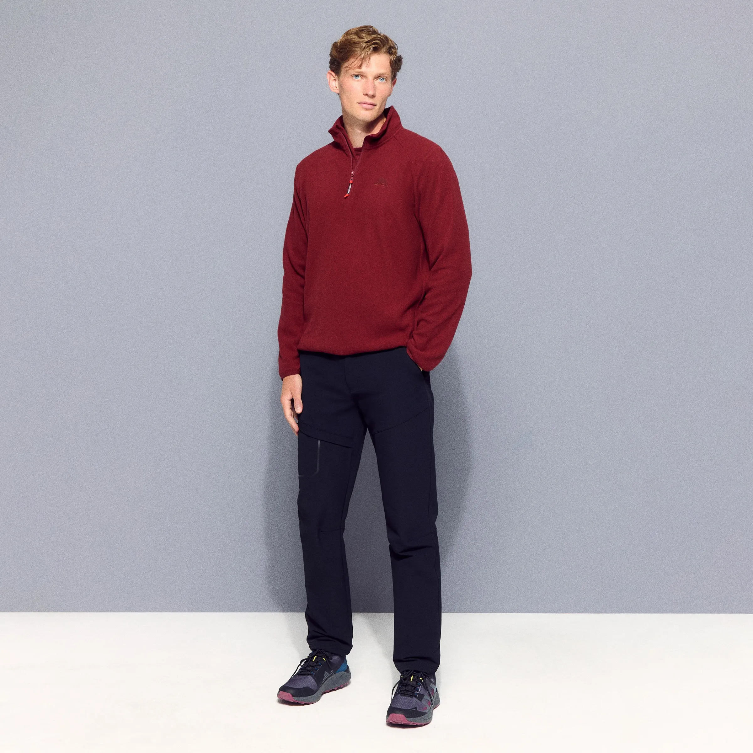 Микрополярная мужская горная половинная молния Mountain Pro, красный
Микрополярная мужская горная половинная молния Mountain Pro, красный