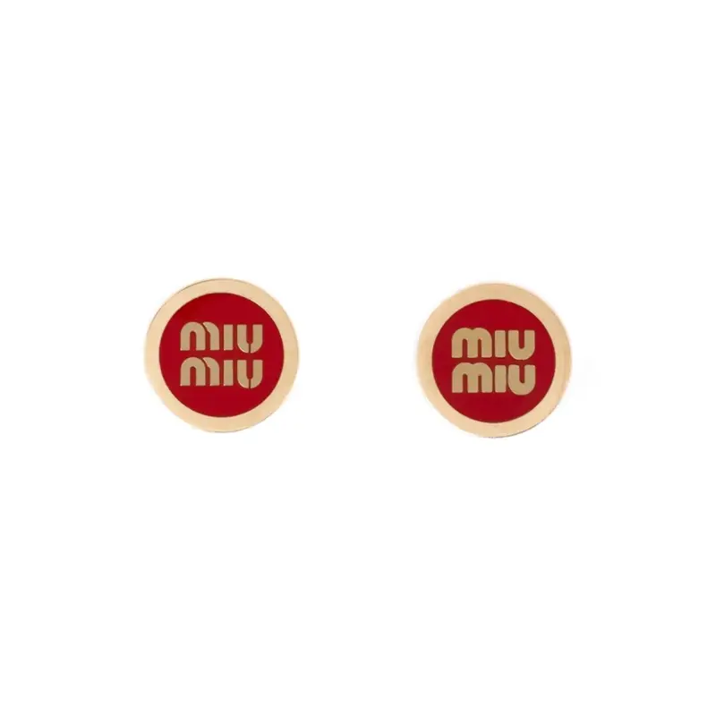 Серьги-гвоздики с логотипом MIU MIU
Серьги-гвоздики с логотипом MIU MIU