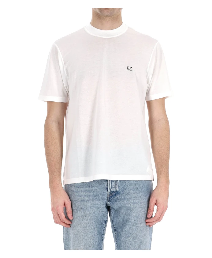 Футболка из хлопкового крепа C.P. Company, белый
Футболка из хлопкового крепа C.P. Company, белый