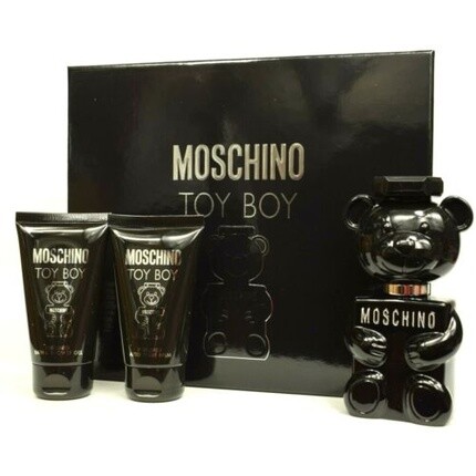 Moschino Men's Toy Boy 50 мл EDP спрей с гелем для душа и бальзамом подарочный набор
Moschino Men's Toy Boy 50 мл EDP спрей с гелем для душа и бальзамом подарочный набор