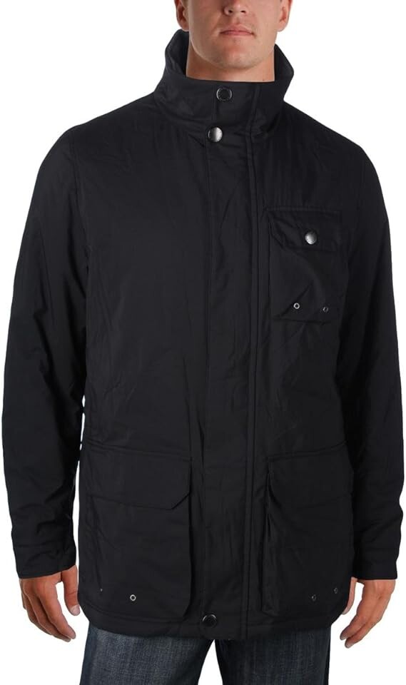 Мужская парка Nautica с несколькими карманами, черный
Мужская парка Nautica с несколькими карманами, черный