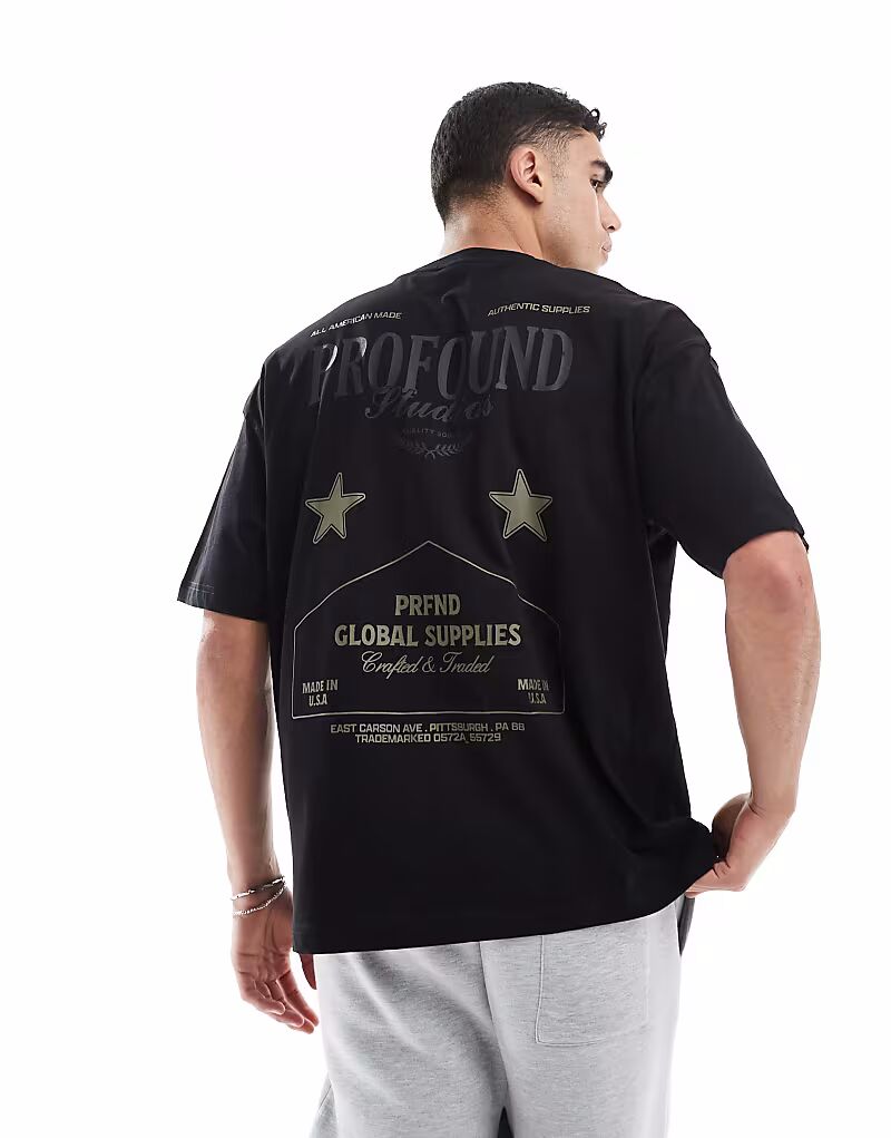 Футболка ASOS DESIGN свободного кроя с уличной графикой черного цвета
Футболка ASOS DESIGN свободного кроя с уличной графикой черного цвета