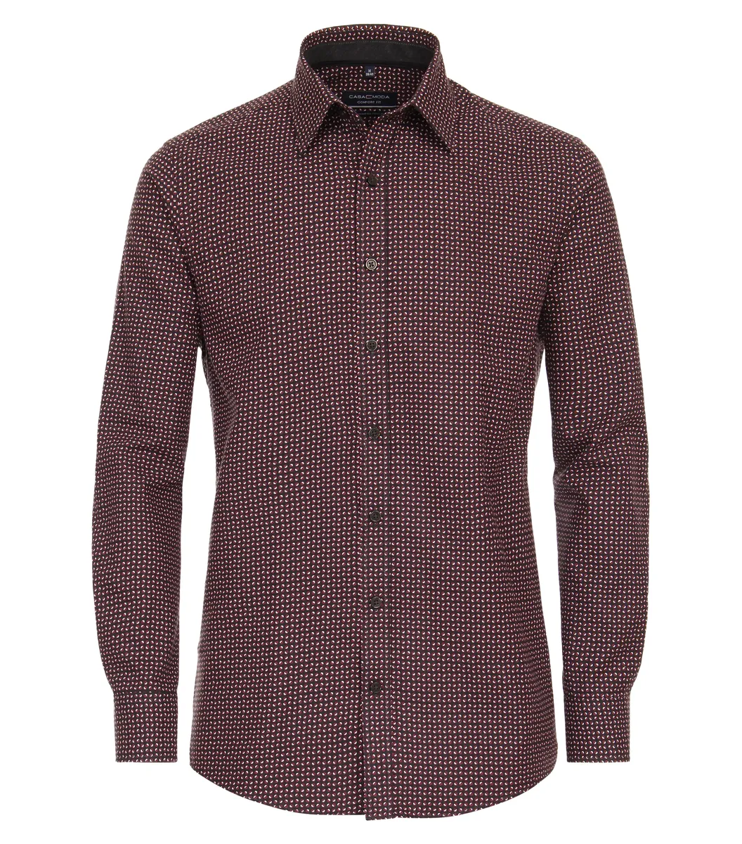 Рубашка CASAMODA с длинными рукавами "CASAMODA повседневная рубашка с принтом", красный
Рубашка CASAMODA с длинными рукавами "CASAMODA повседневная рубашка с принтом", красный