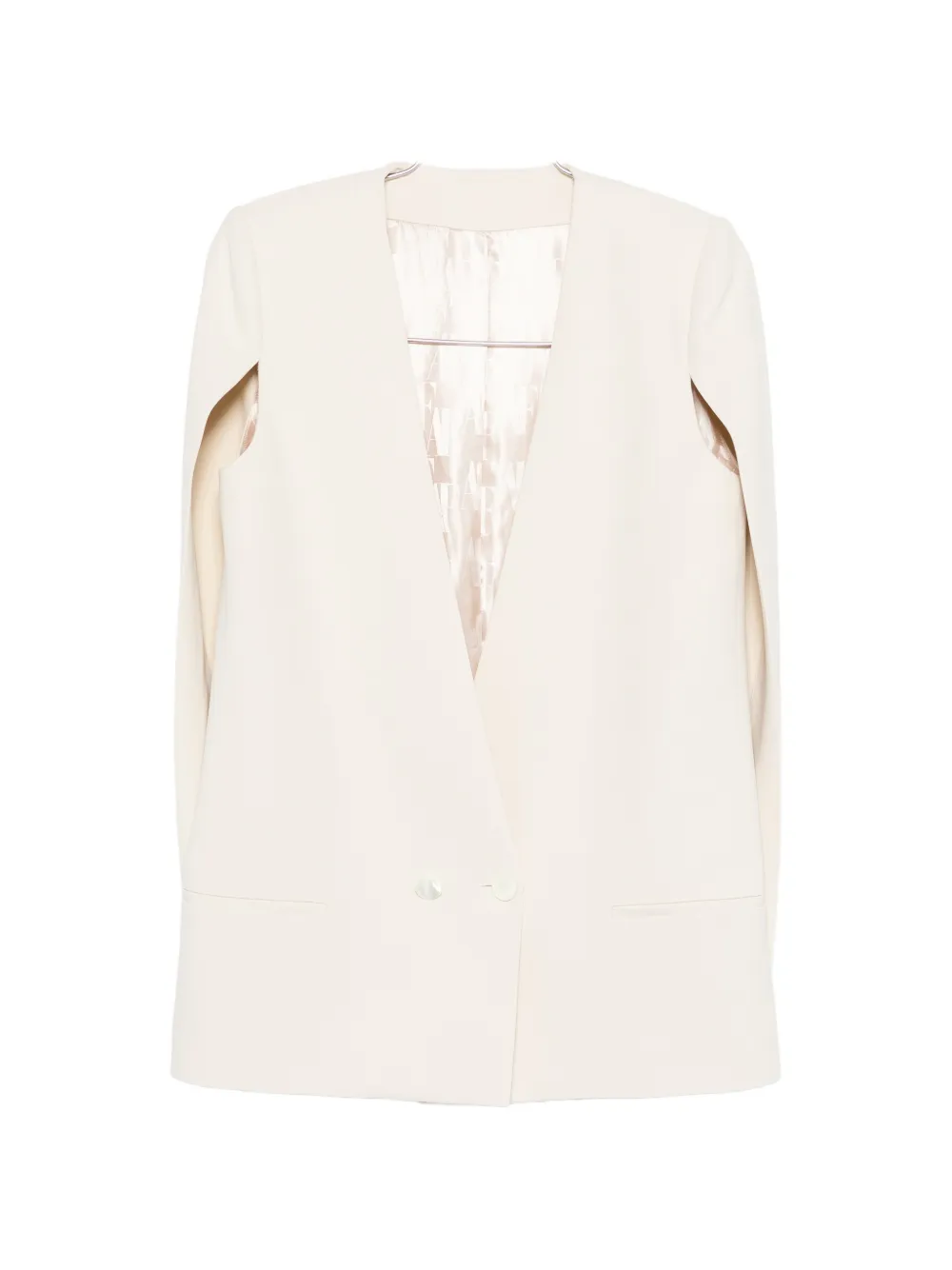 Двубортный жилет Alberta Ferretti, бежевый
Двубортный жилет Alberta Ferretti, бежевый