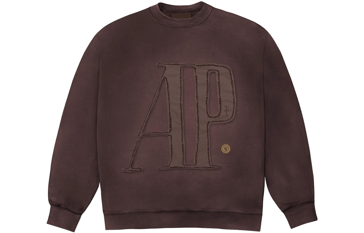 AUDEMARS PIGUET Co-brand свитер унисекс коричневый Travis Scott, коричневый 
AUDEMARS PIGUET Co-brand свитер унисекс коричневый Travis Scott, коричневый