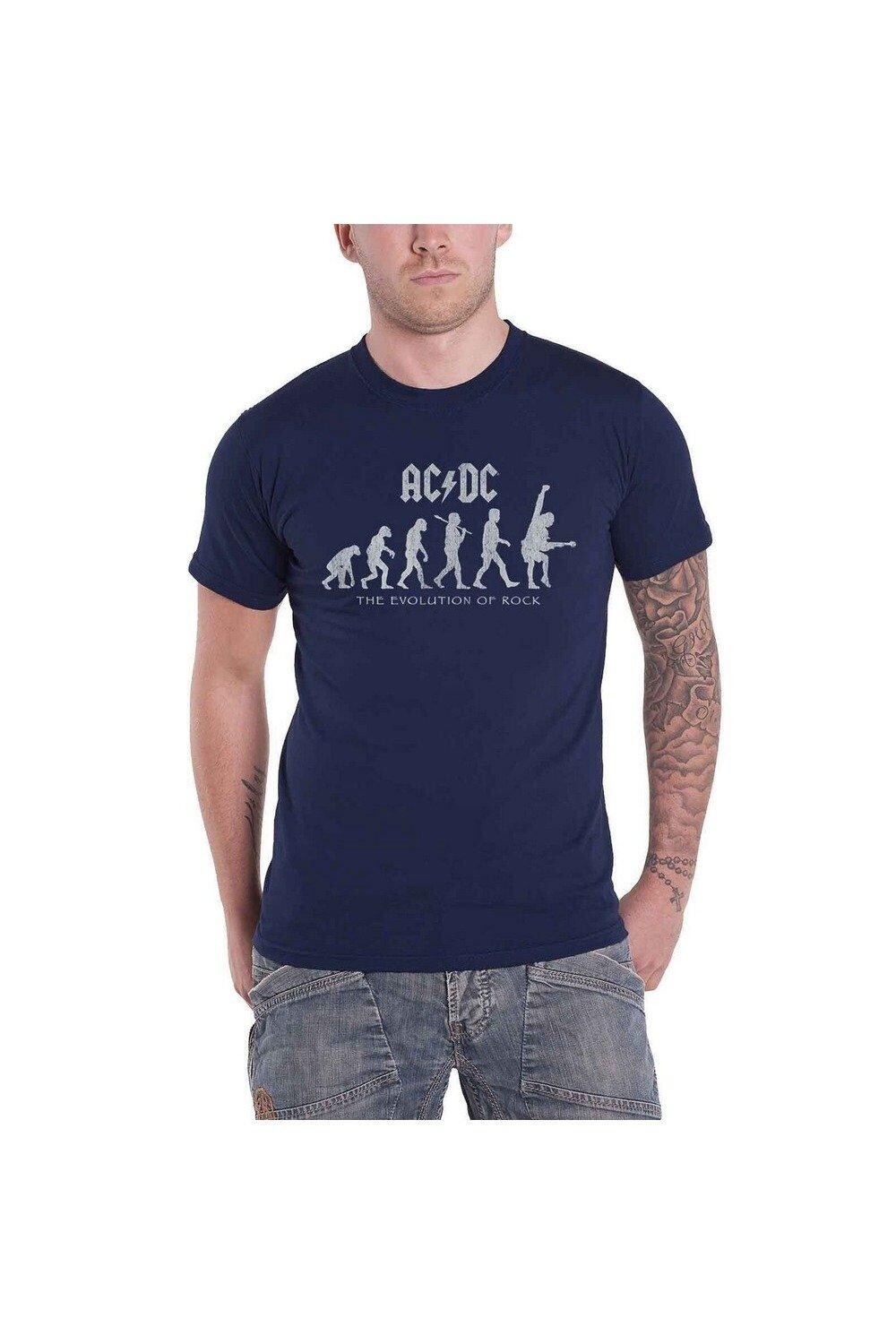 Футболка «Эволюция рока» AC/DC, темно-синий
Футболка «Эволюция рока» AC/DC, темно-синий