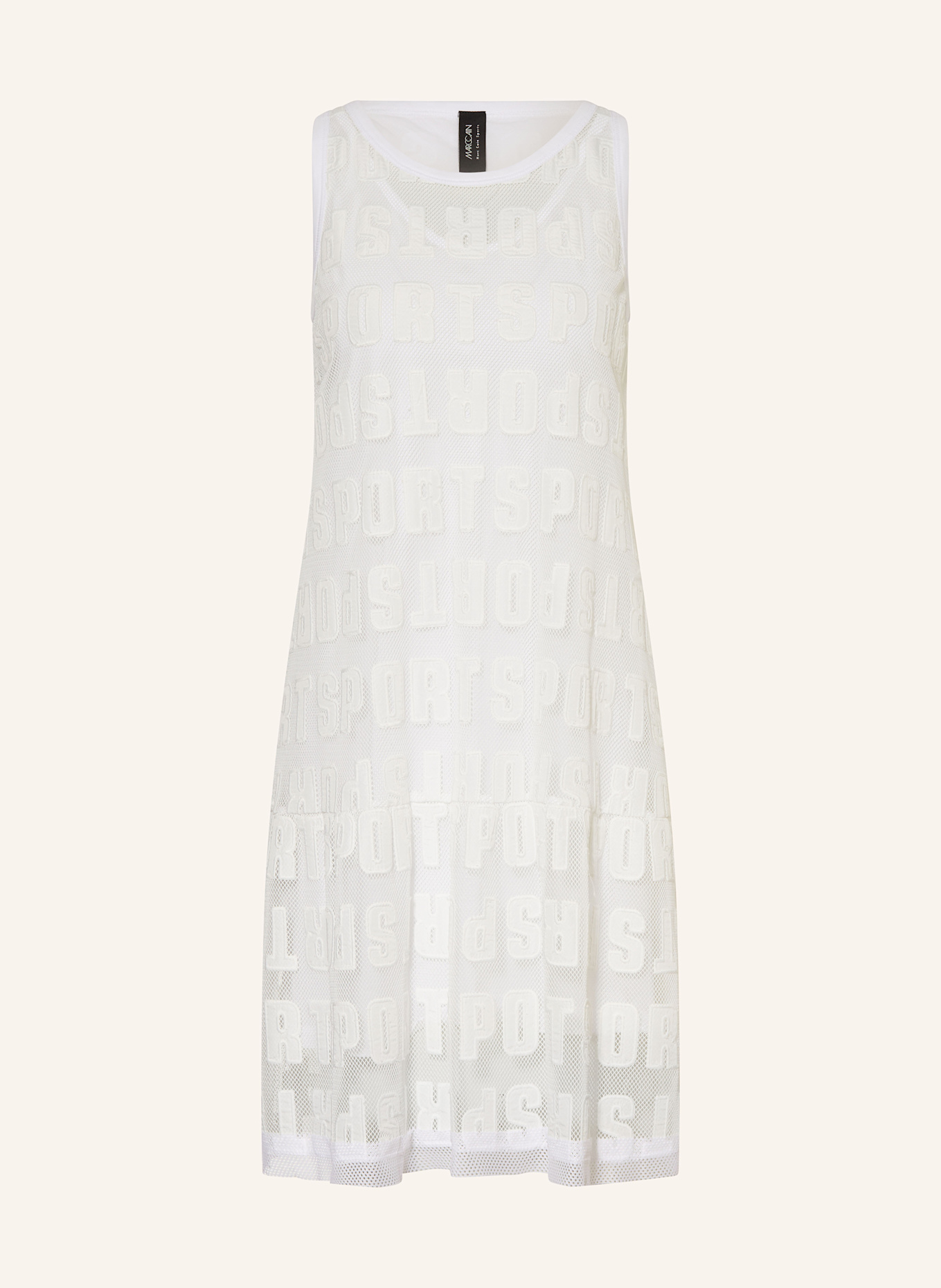 Платье из сетки Marc Cain, белый
Платье из сетки Marc Cain, белый