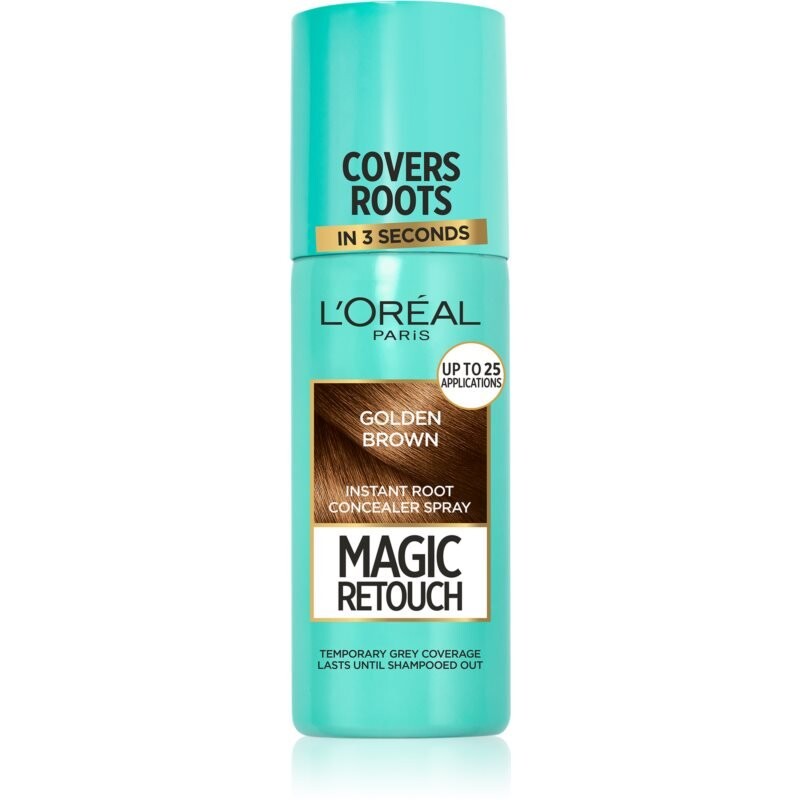 L'Oréal Paris Magic Retouch спрей для мгновенной ретуши корней оттенок Golden Brown 75 мл Inna Marka
L'Oréal Paris Magic Retouch спрей для мгновенной ретуши корней оттенок Golden Brown 75 мл Inna Marka