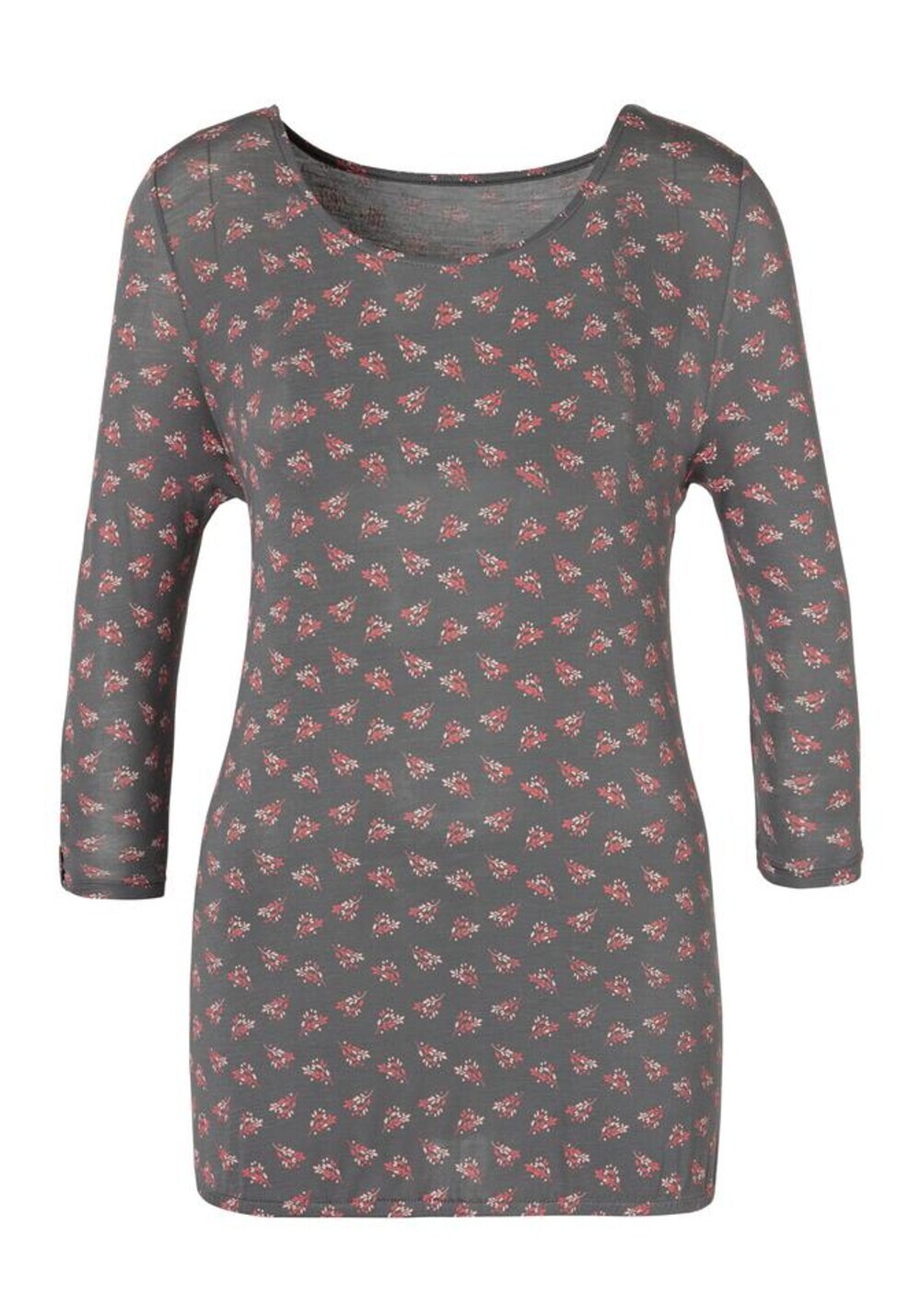 Рубашка LASCANA, серый
Рубашка LASCANA, серый