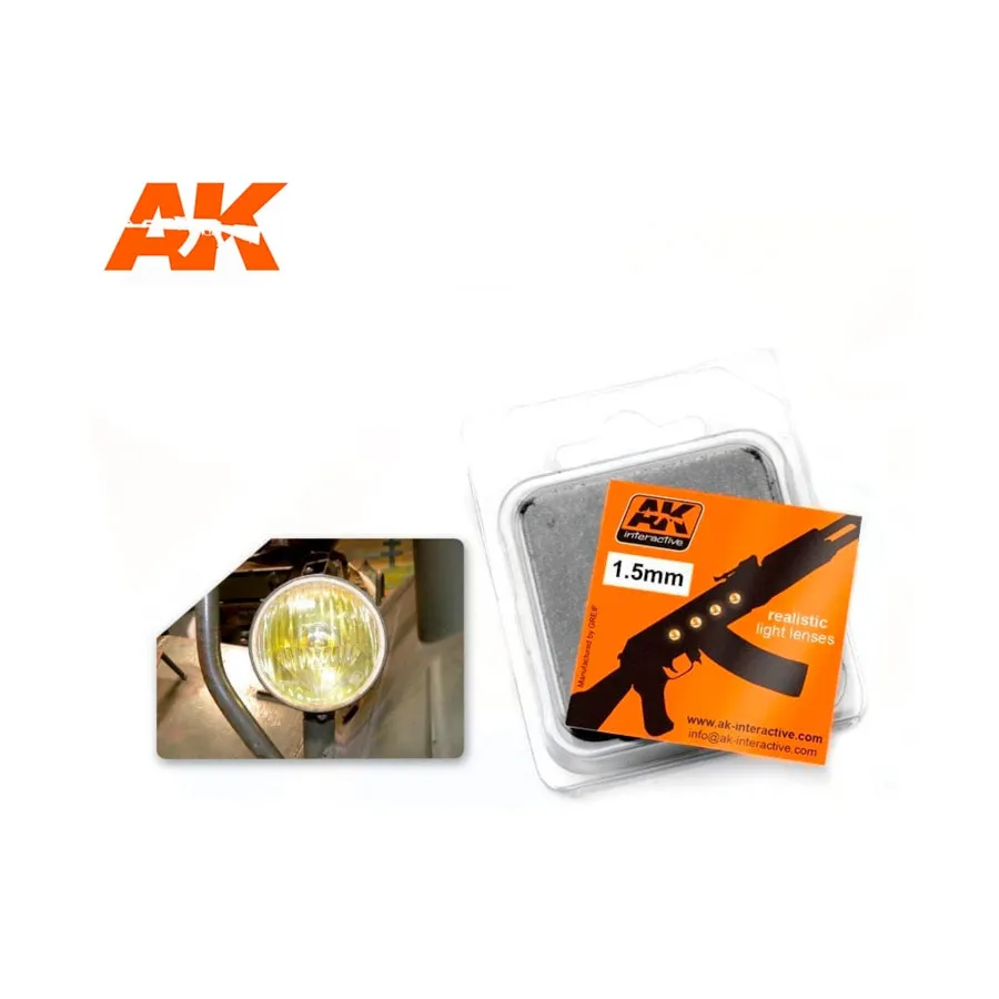 Линзы - Янтарный 1,5 мм, Auxiliaries & Effects (AK-Interactive)
Линзы - Янтарный 1,5 мм, Auxiliaries & Effects (AK-Interactive)