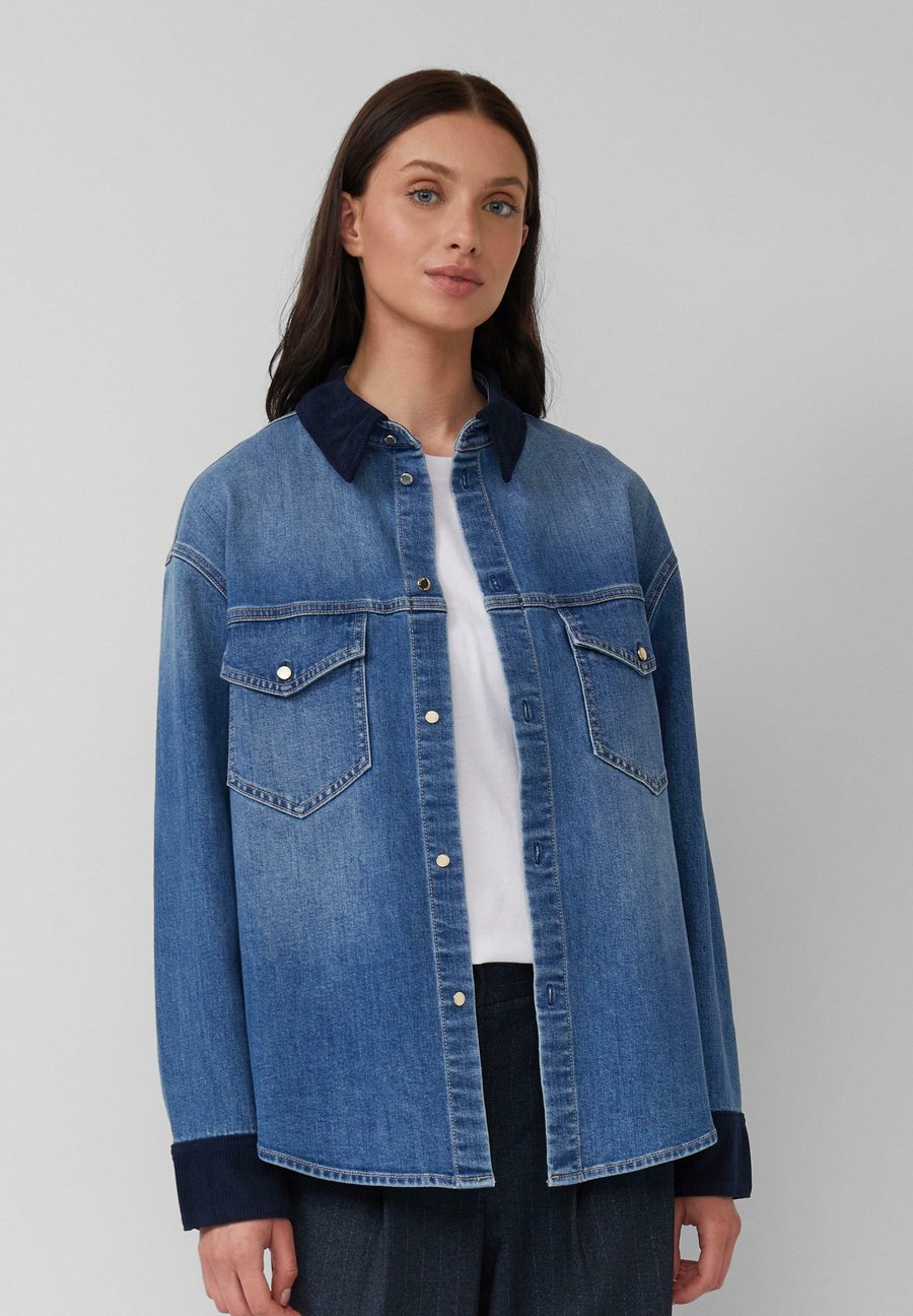 Блуза s.Oliver MIT-DETAILS, Blau/Stone Blue Denim
Блуза s.Oliver MIT-DETAILS, Blau/Stone Blue Denim