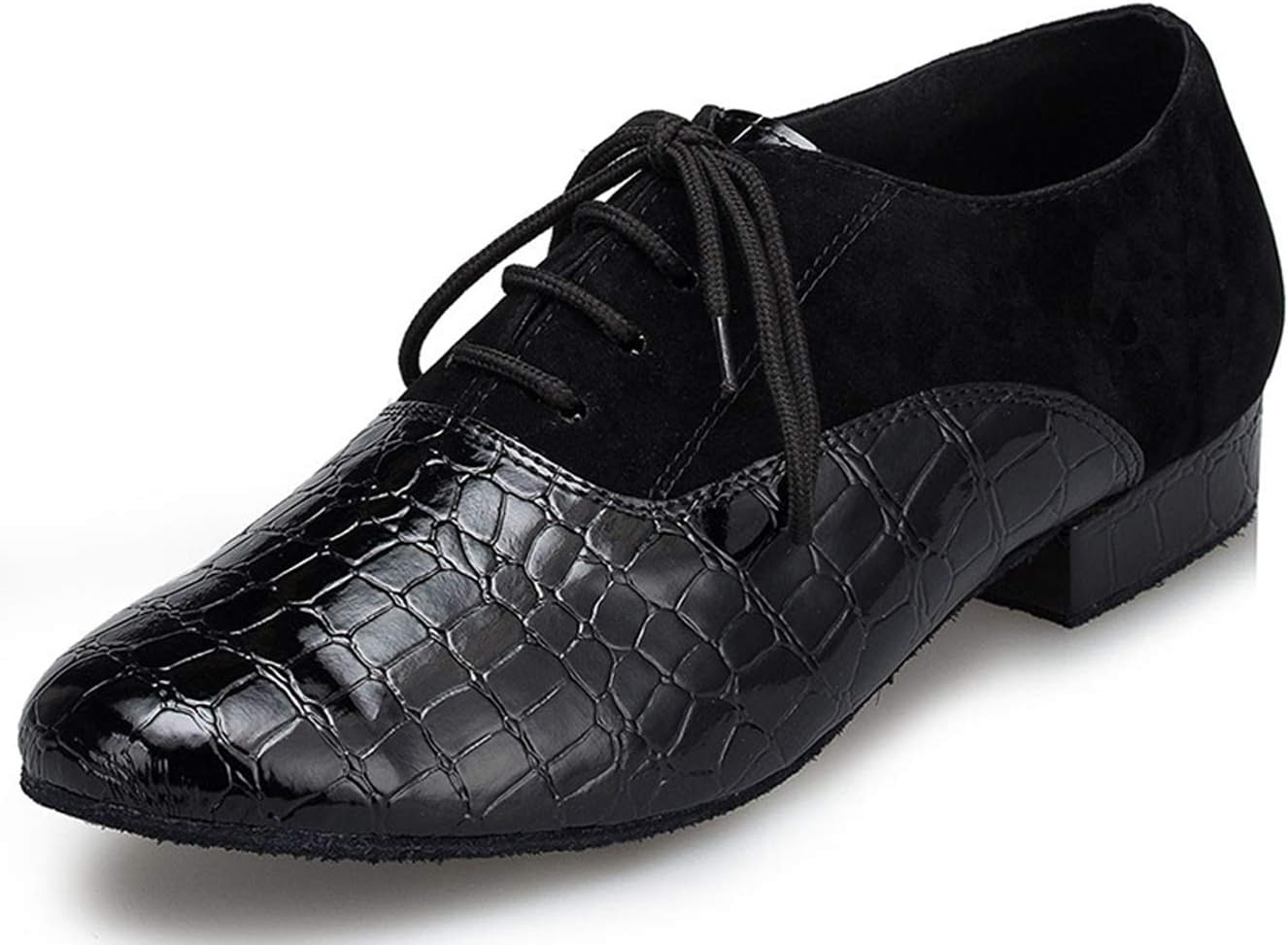 Мужские танцевальные туфли Honeystore на шнуровке, замша с отделкой из искусственной кожи, современные для танго, джаза, бальных и латинских танцев, черный
Мужские танцевальные туфли Honeystore на шнуровке, замша с отделкой из искусственной кожи, современные для танго, джаза, бальных и латинских танцев, черный