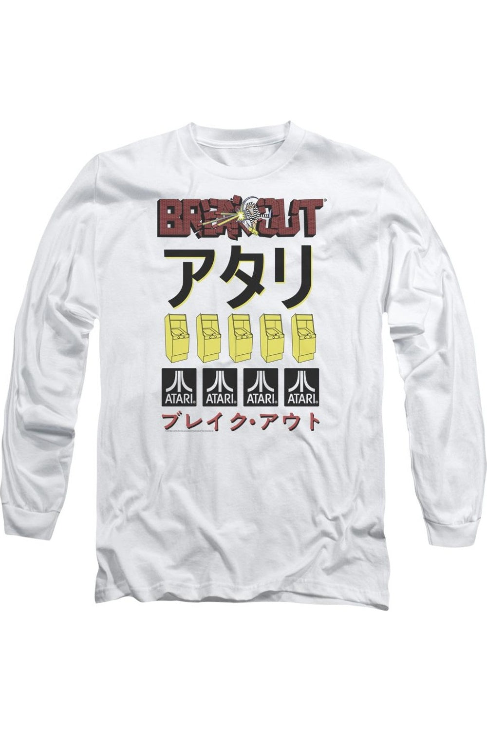 Футболка Atari Breakout Repeat с длинным рукавом для взрослых Gildan, белый
Футболка Atari Breakout Repeat с длинным рукавом для взрослых Gildan, белый