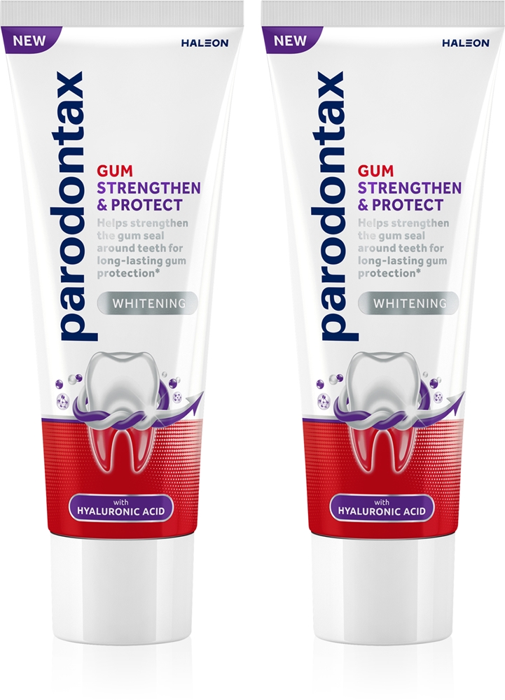 Отбеливающая зубная паста для десен и зубов Parodontax, 2× 75 мл
Отбеливающая зубная паста для десен и зубов Parodontax, 2× 75 мл