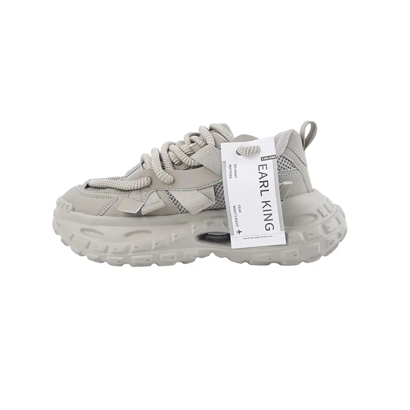 Низкие массивные кроссовки с износостойким покрытием для мужчин Earl king, Gray
Низкие массивные кроссовки с износостойким покрытием для мужчин Earl king, Gray