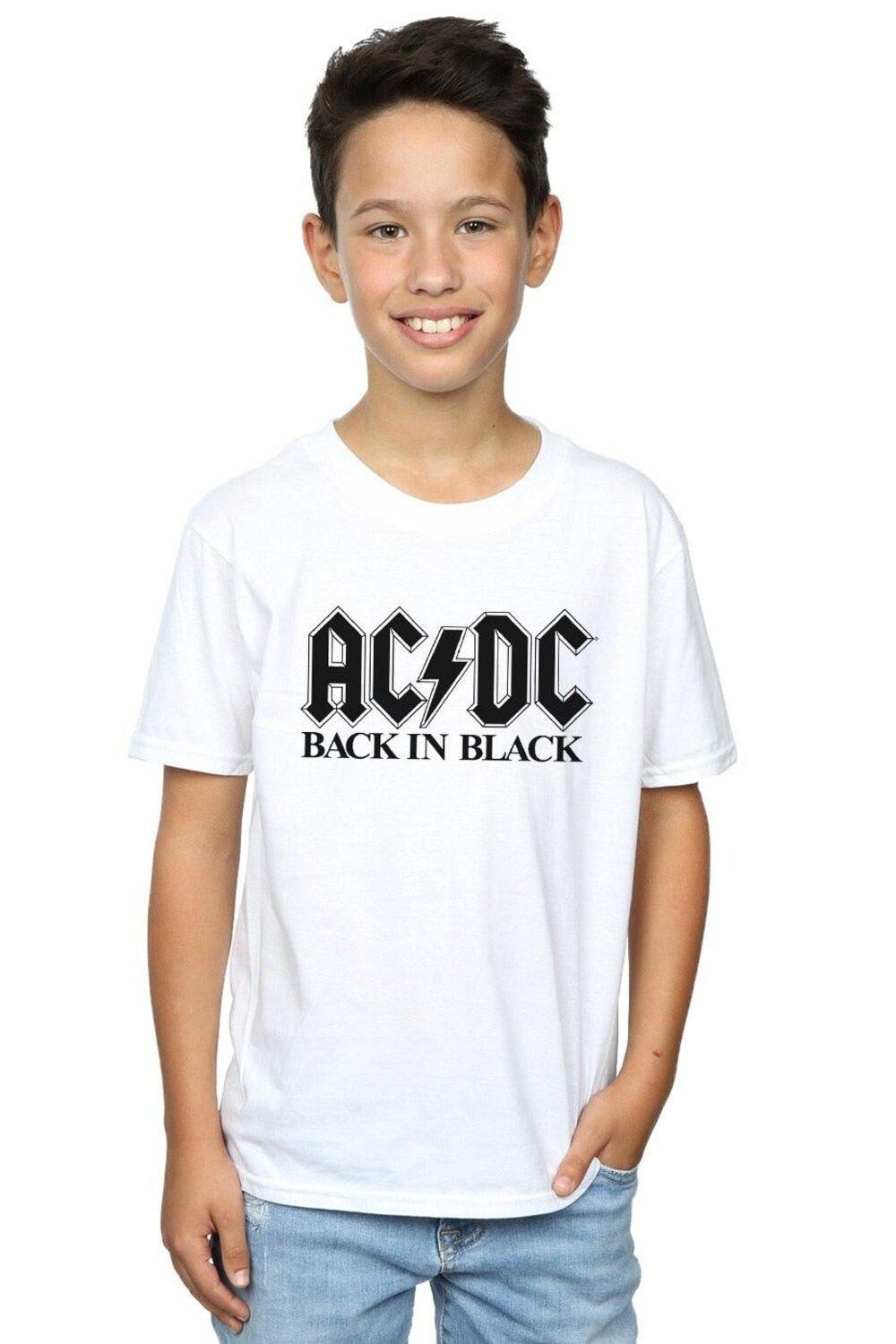 Черная футболка с логотипом Back in Black AC/DC, белый, Черный, Черная футболка с логотипом Back in Black AC/DC, белый
Черная футболка с логотипом Back in Black AC/DC, белый, Черный, Черная футболка с логотипом Back in Black AC/DC, белый