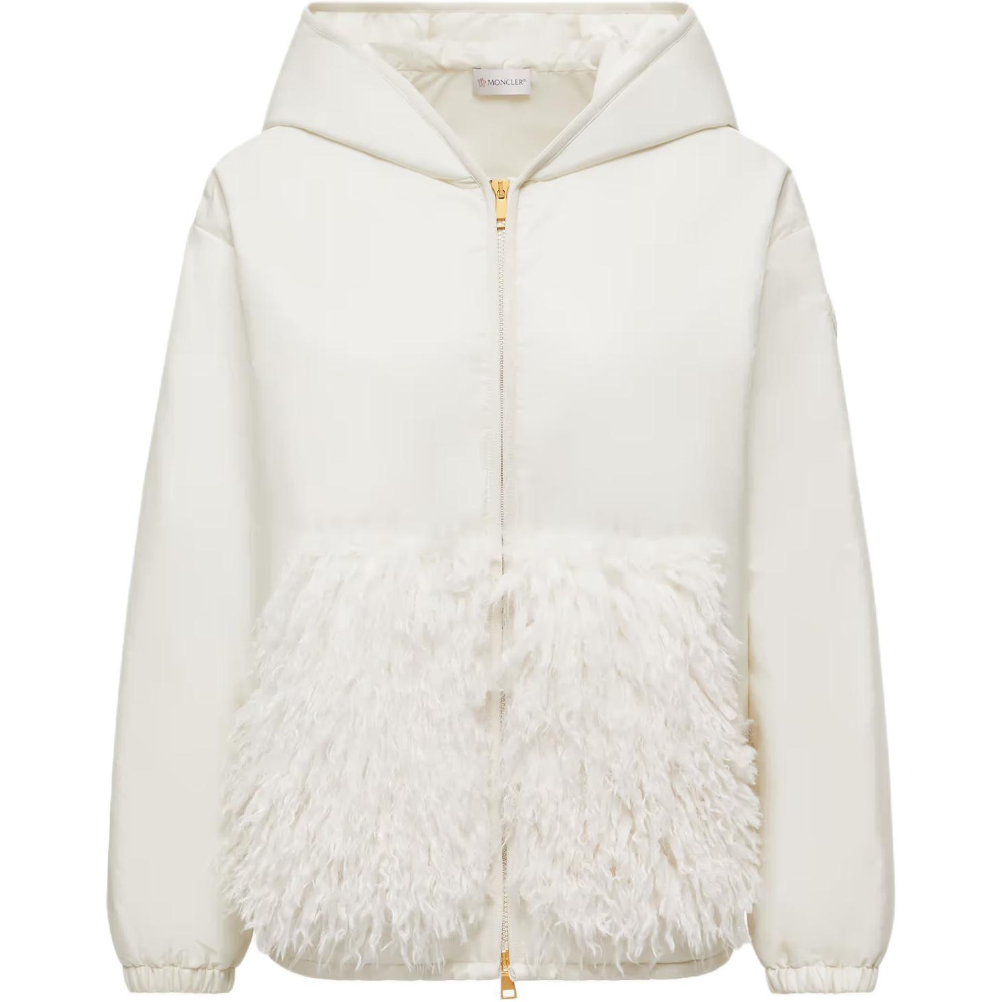 Куртка с капюшоном на молнии Moncler, белый
Куртка с капюшоном на молнии Moncler, белый