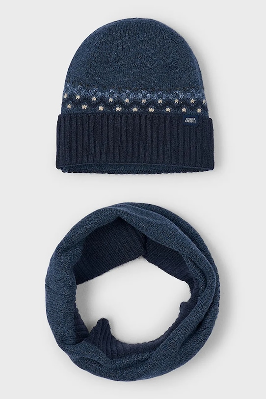 Детская шапка и шарф Mayoral, темно-синий
Детская шапка и шарф Mayoral, темно-синий