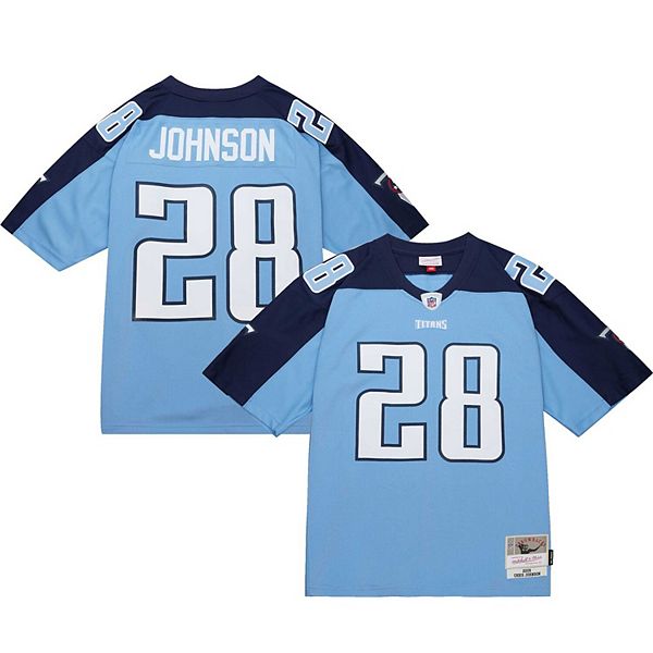Мужская футболка Chris Johnson Tennessee Titans Legacy Replica в светло-голубом цвете Mitchell & Ness
Мужская футболка Chris Johnson Tennessee Titans Legacy Replica в светло-голубом цвете Mitchell & Ness