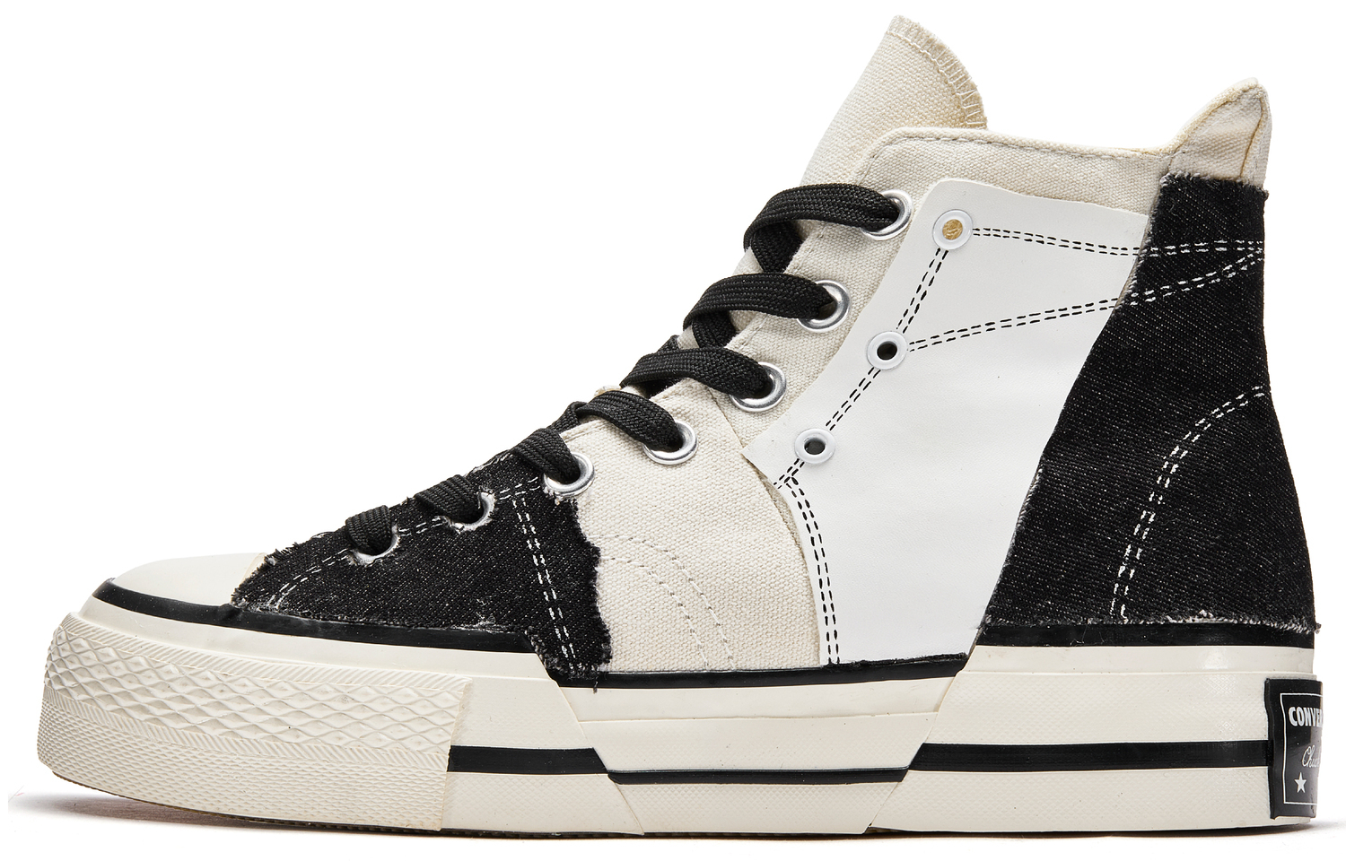 Converse 1970s ADCDAVINCI Custom, Twin Model Slip Resistant Abrasion Resistant High top Canvas Shoes Unisex Black White
Converse 1970s ADCDAVINCI Custom, Twin Model Slip Resistant Abrasion Resistant High top Canvas Shoes Unisex Black White