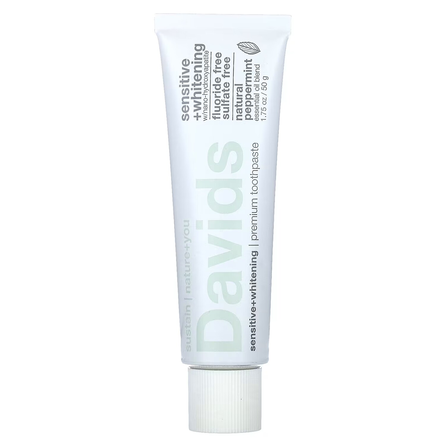 Зубная паста Davids Natural Toothpaste Sensitive натуральная мята
Зубная паста Davids Natural Toothpaste Sensitive натуральная мята