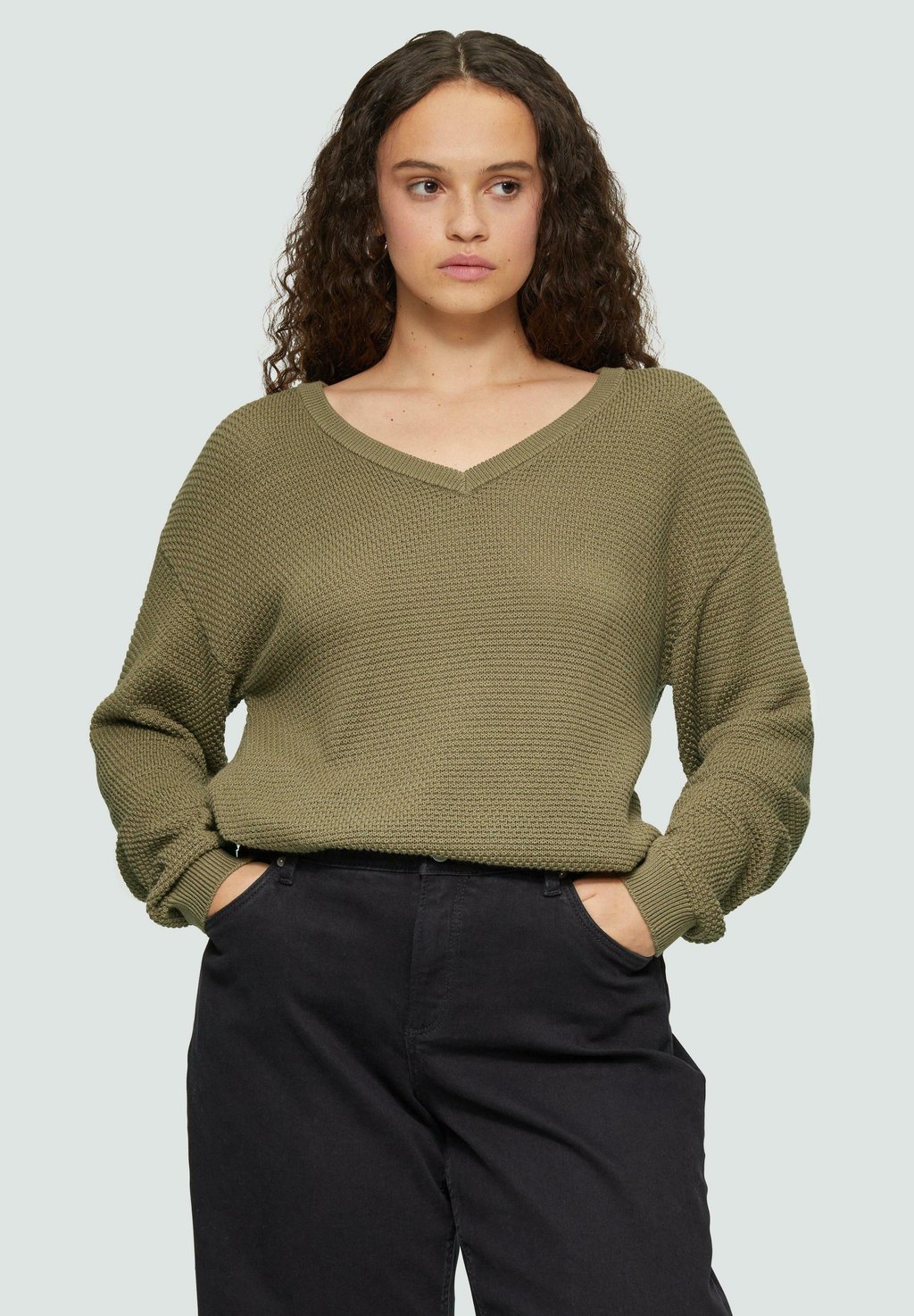 Джемпер QS, темно-зеленый
Джемпер QS, темно-зеленый