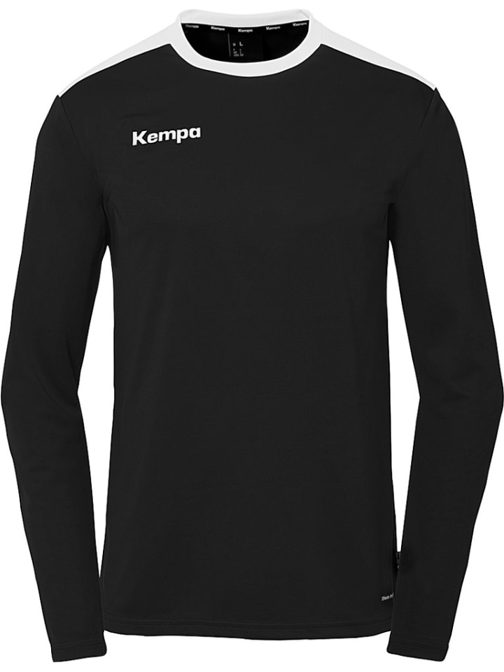 Лонгслив Emotion 27 Langarmshirt Kempa, черный 
Лонгслив Emotion 27 Langarmshirt Kempa, черный
