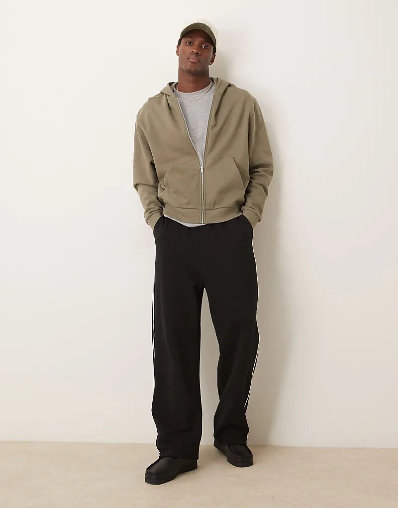 Свободная толстовка с капюшоном на молнии от ASOS DESIGN Essentials цвета хаки
Свободная толстовка с капюшоном на молнии от ASOS DESIGN Essentials цвета хаки