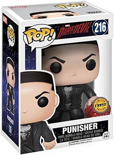 Виниловая фигурка Funko Pop! Marvel: Netflix Daredevil - Punisher Chase Variant Limited Edition (с защитным чехлом)
Виниловая фигурка Funko Pop! Marvel: Netflix Daredevil - Punisher Chase Variant Limited Edition (с защитным чехлом)
