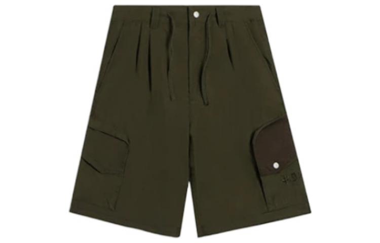 Повседневные шорты мужские темно-оливкового цвета LiNing
Повседневные шорты мужские темно-оливкового цвета LiNing