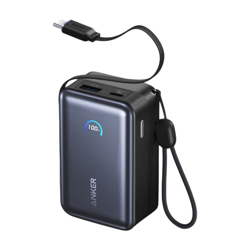 Портативный аккумулятор внешний Anker S1 10000 45W, черный
Портативный аккумулятор внешний Anker S1 10000 45W, черный