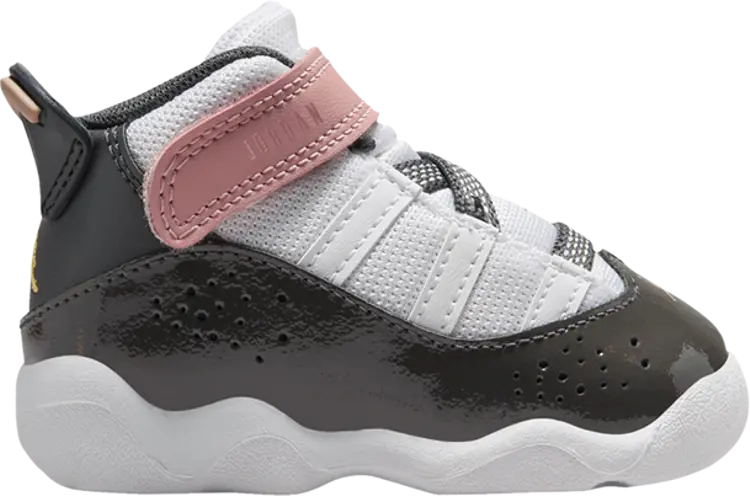 Кроссовки Jordan 6 Rings TD 'White Red Stardust', белый
Кроссовки Jordan 6 Rings TD 'White Red Stardust', белый