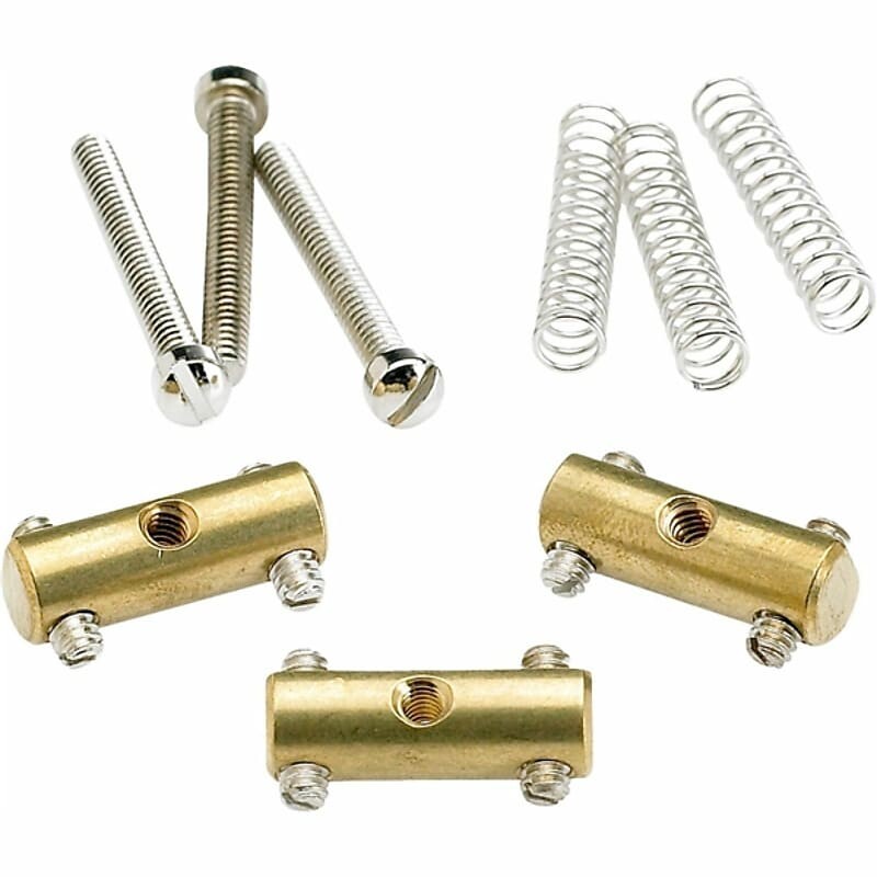 Седла для бриджа Fender Pure Vintage '52 Telecaster, набор из 3 шт., латунь 0990843000
Седла для бриджа Fender Pure Vintage '52 Telecaster, набор из 3 шт., латунь 0990843000