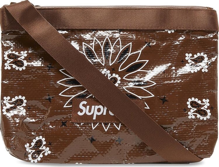 Сумка Supreme Bandana Tarp Side Bag Brown, коричневый
Сумка Supreme Bandana Tarp Side Bag Brown, коричневый