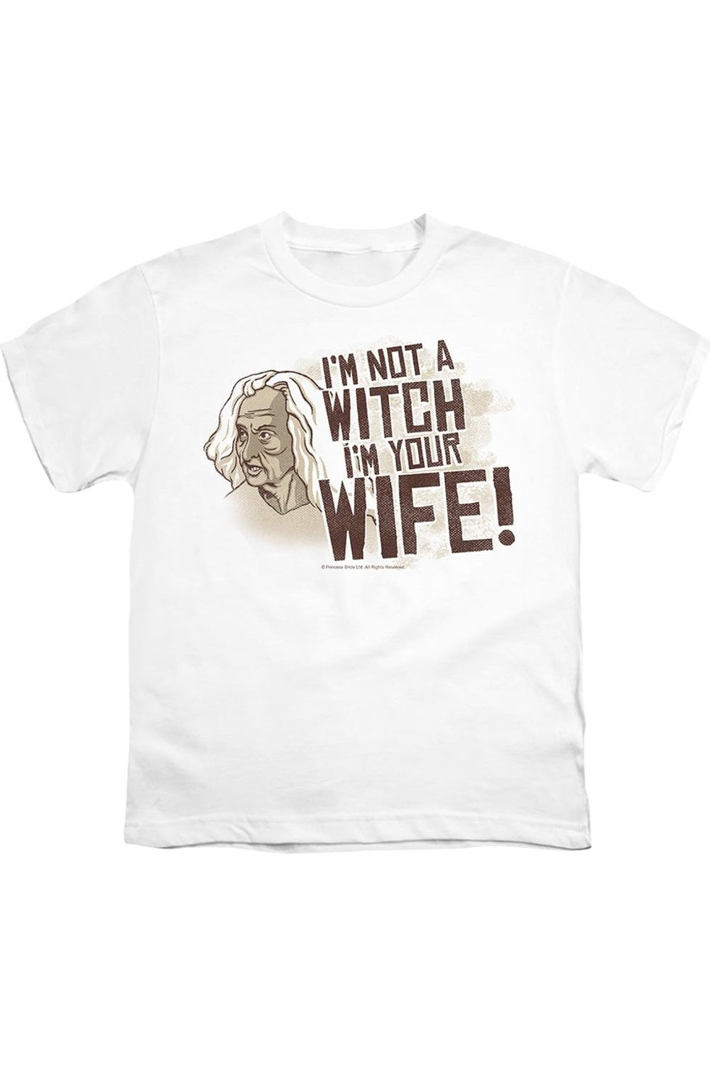 Футболка с коротким рукавом для детей "Принцесса-невеста: Я не ведьма" Gildan, белый
Футболка с коротким рукавом для детей "Принцесса-невеста: Я не ведьма" Gildan, белый