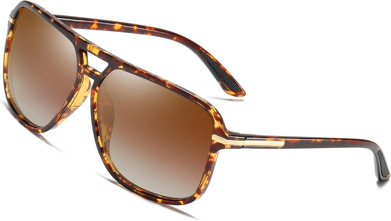 Поляризованные солнцезащитные очки для мужчин, очки-авиаторы для вождения, женские и мужские солнцезащитные очки, прямоугольные винтажные солнцезащитные очки GOBIGER, Brown Lens (Rubber Coating Ear Pieces)
Поляризованные солнцезащитные очки для мужчин, очки-авиаторы для вождения, женские и мужские солнцезащитные очки, прямоугольные винтажные солнцезащитные очки GOBIGER, Brown Lens (Rubber Coating Ear Pieces)