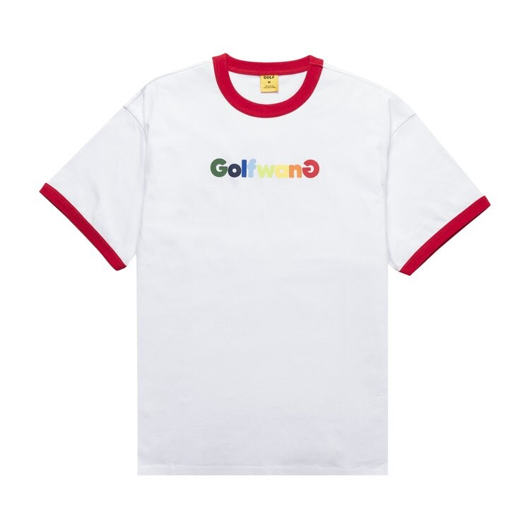 Футболка GOLF WANG Happy Logo Ringer Tee 'White/Red', белый
Футболка GOLF WANG Happy Logo Ringer Tee 'White/Red', белый