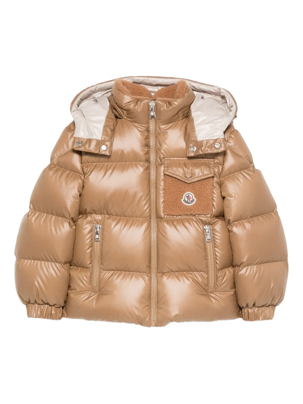 Пуховик Yule с капюшоном Moncler Enfant, коричневый
Пуховик Yule с капюшоном Moncler Enfant, коричневый