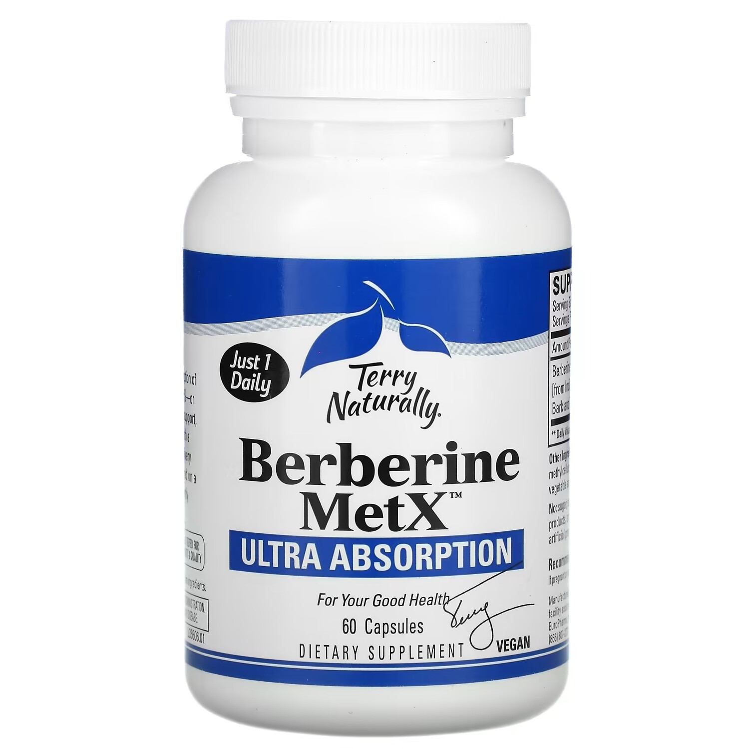 Terry Naturally Berberine MetX улучшенная абсорбция, 60 капсул
Terry Naturally Berberine MetX улучшенная абсорбция, 60 капсул