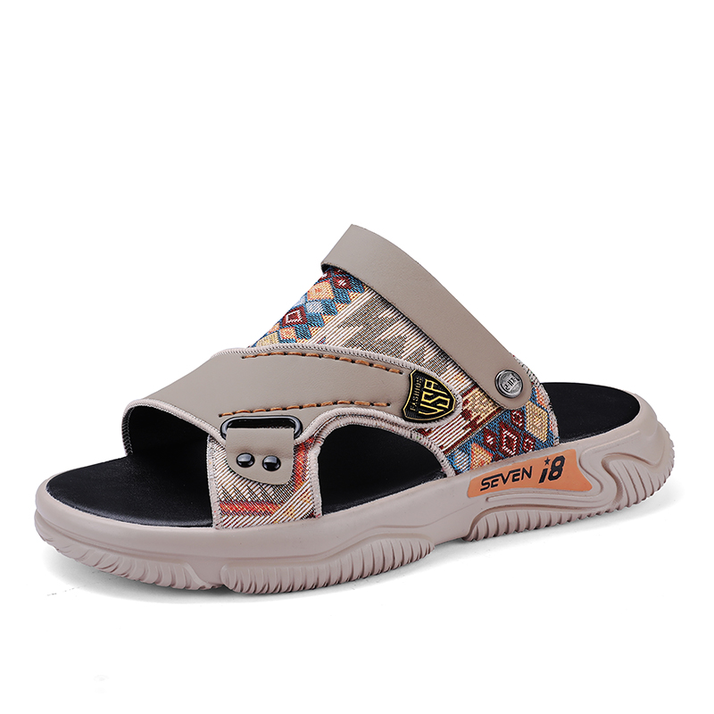 Shiozawa Пляжные сандалии мужские черные, хаки, цвет Khaki 
Shiozawa Пляжные сандалии мужские черные, хаки, цвет Khaki