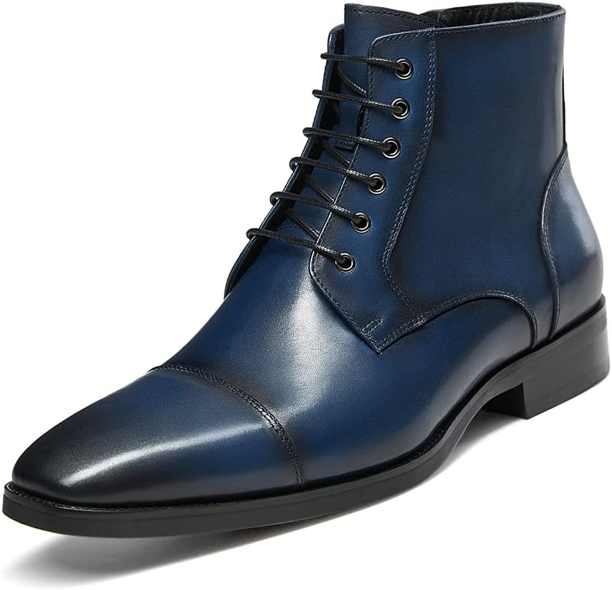 Мужские модельные ботинки GIFENNSE, формальные ботинки Челси для мужчин, синий
Мужские модельные ботинки GIFENNSE, формальные ботинки Челси для мужчин, синий