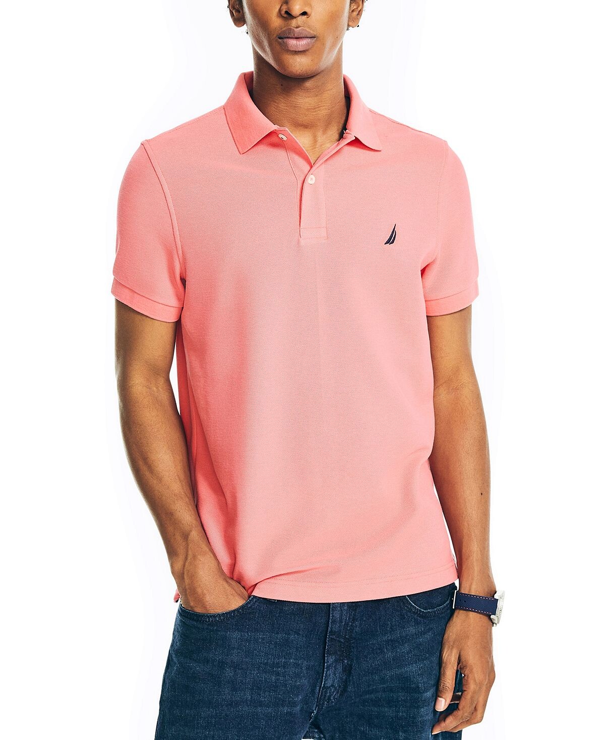 Мужская рубашка поло узкого кроя, изготовленная из экологически чистых материалов Nautica, мульти
Мужская рубашка поло узкого кроя, изготовленная из экологически чистых материалов Nautica, мульти