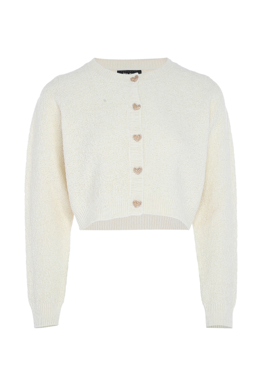 Вязаный кардиган aleva, Wool White
Вязаный кардиган aleva, Wool White