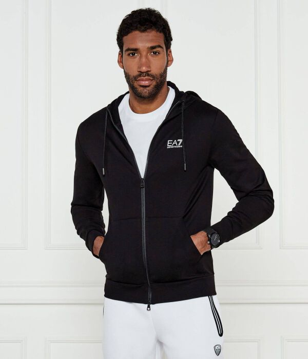 Толстовка Ea7 Regular Fit с карманами, черный
Толстовка Ea7 Regular Fit с карманами, черный