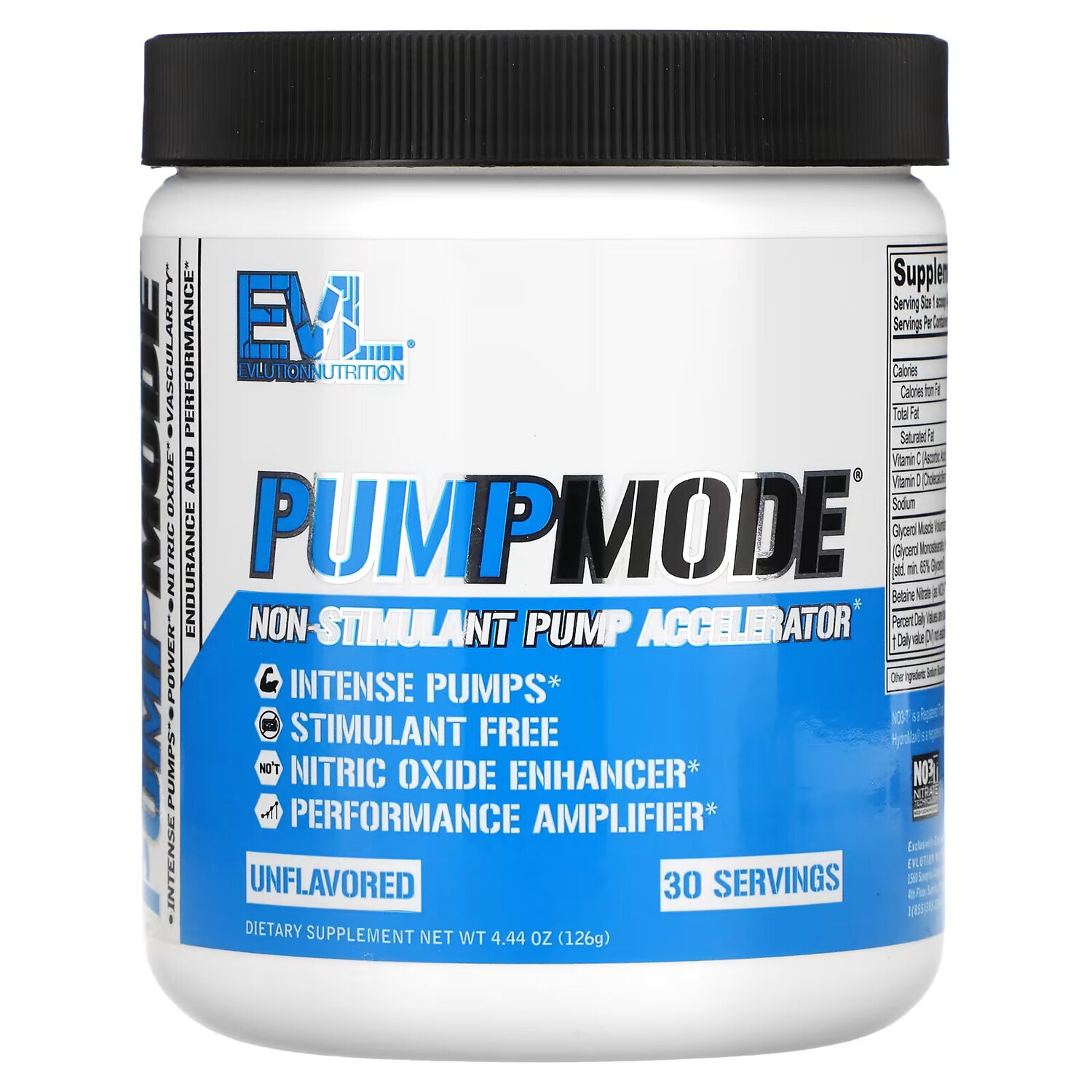 EVLution Nutrition, PumpMode, Нестимулирующий ускоритель помпы, 4,44 унции (126 г)
EVLution Nutrition, PumpMode, Нестимулирующий ускоритель помпы, 4,44 унции (126 г)